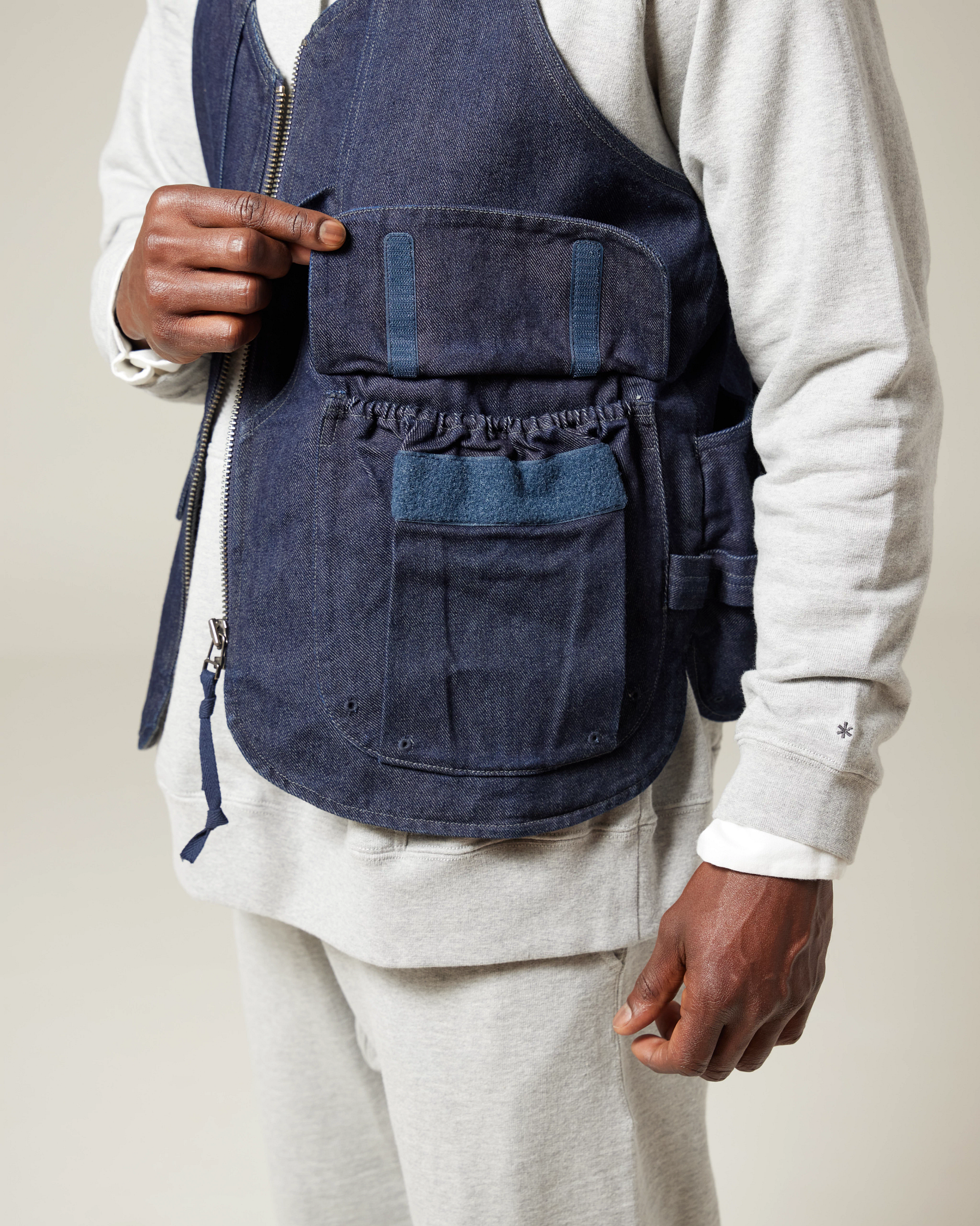 Takibi Denim Vest